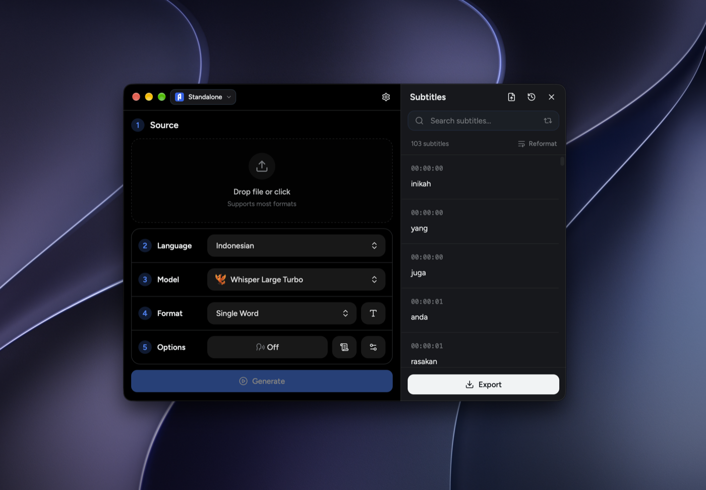 Autosubs — Plugin Subtitle DaVinci Resolve